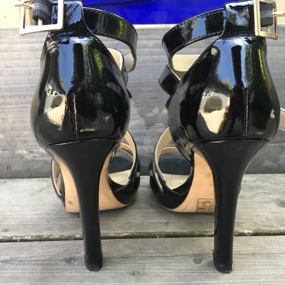 Jimmy Choo for H&M Patent Leather Black Heels - Picture 4 of 6
